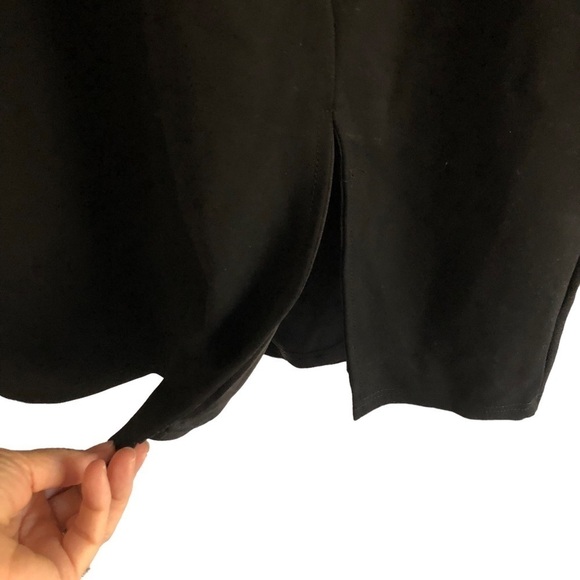 Lulus XL Black Dress Off Shoulder Mini Dress - Picture 7 of 13